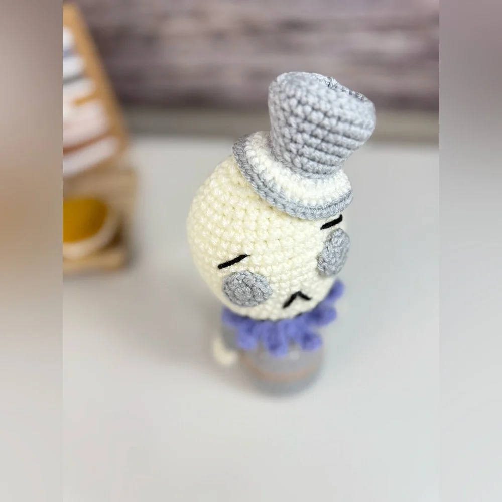 Handcrafted Crochet Mr. Skeleton Halloween Amigurumi - Picture 6 of 11